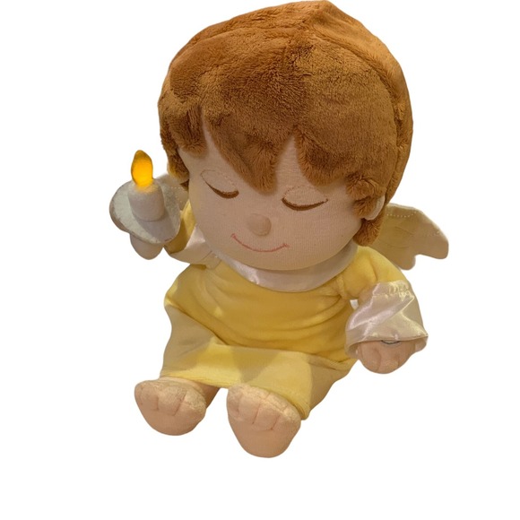 Hallmark Light up Mary's Angel‎ Soft Plush ~ Sings "This Little Light of Mine" - Picture 1 of 5